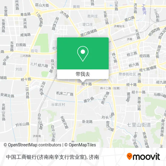 中国工商银行(济南南辛支行营业室)地图