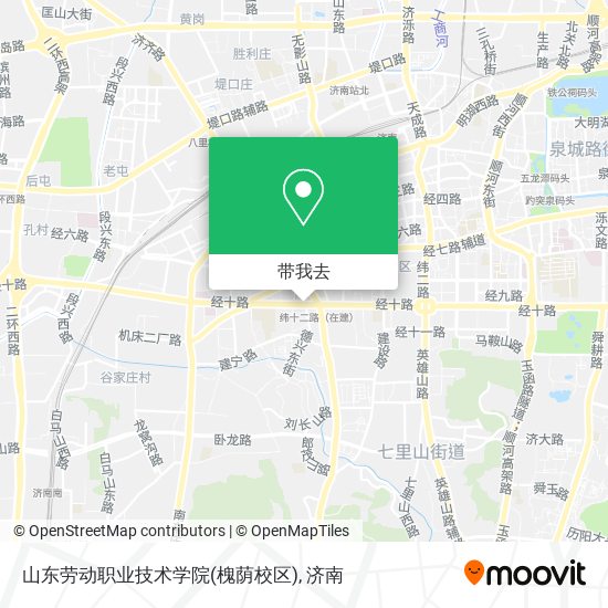 山东劳动职业技术学院(槐荫校区)地图