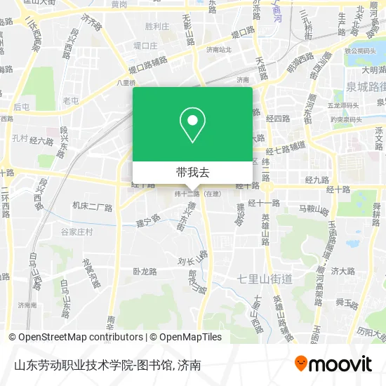 山东劳动职业技术学院-图书馆地图