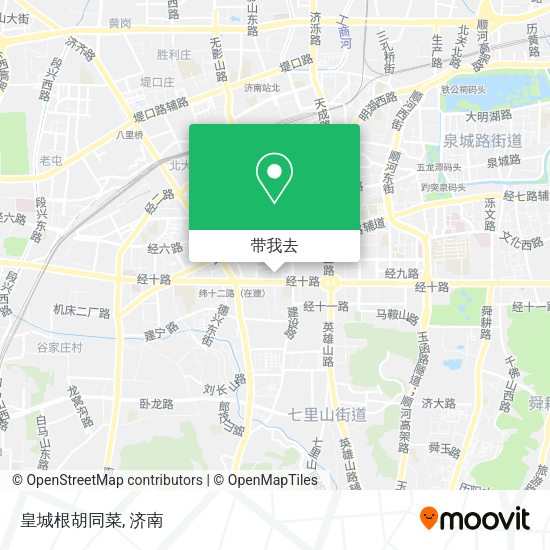 皇城根胡同菜地图