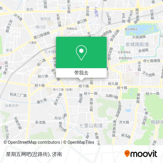 星期五网吧(岔路街)地图