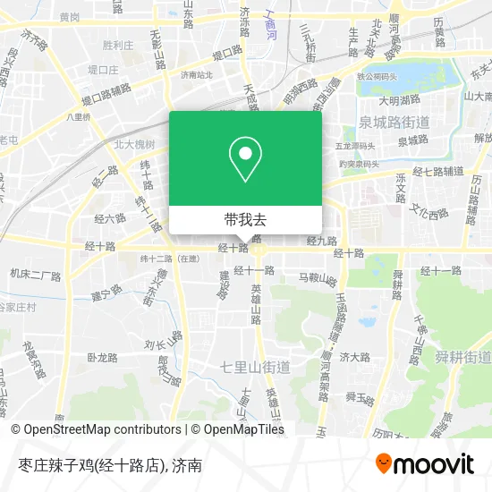 枣庄辣子鸡(经十路店)地图