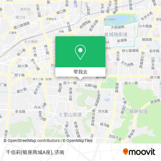 千佰莉(银座商城A座)地图