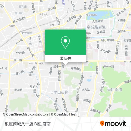 银座商城八一店-B座地图