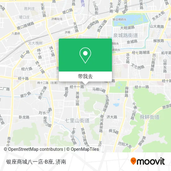 银座商城八一店-B座地图