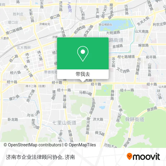 济南市企业法律顾问协会地图