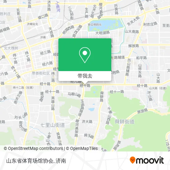 山东省体育场馆协会地图