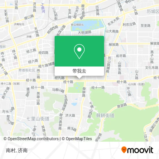 南村地图