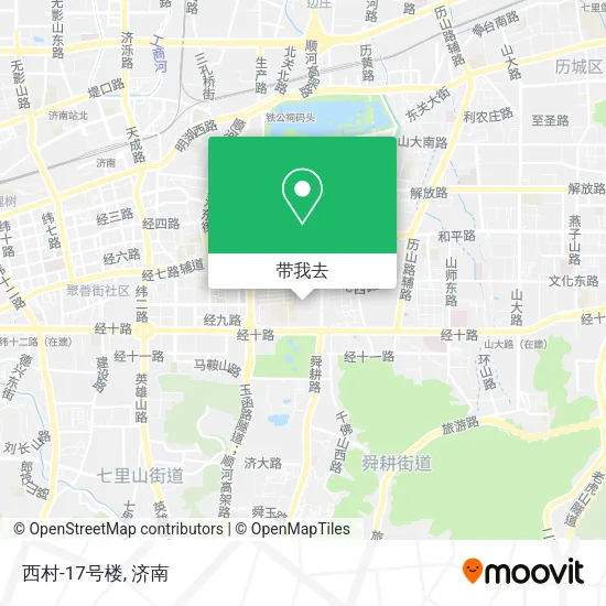 西村-17号楼地图