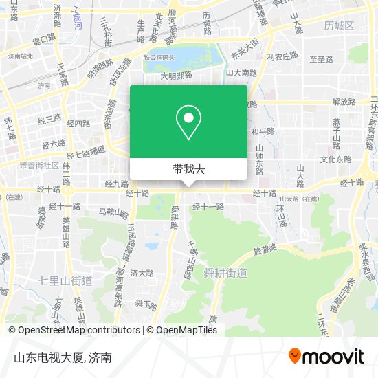 山东电视大厦地图