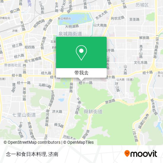 念一和食日本料理地图