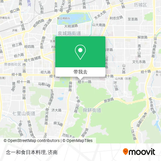 念一和食日本料理地图