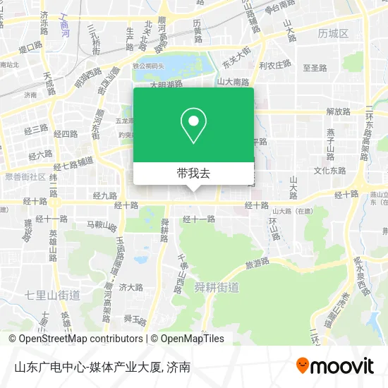 山东广电中心-媒体产业大厦地图