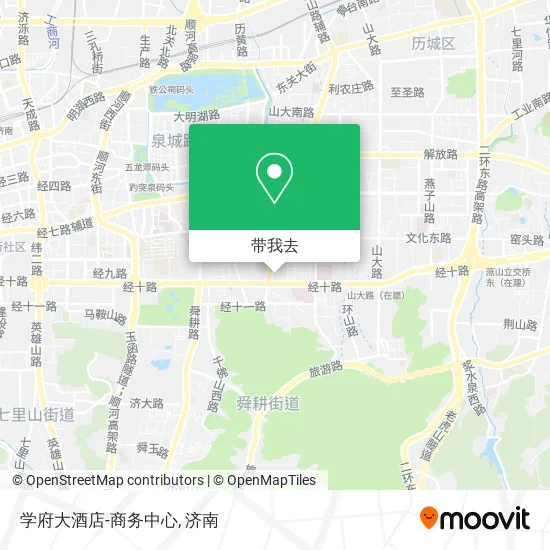 学府大酒店-商务中心地图