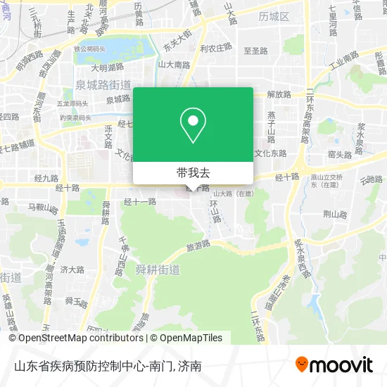 山东省疾病预防控制中心-南门地图