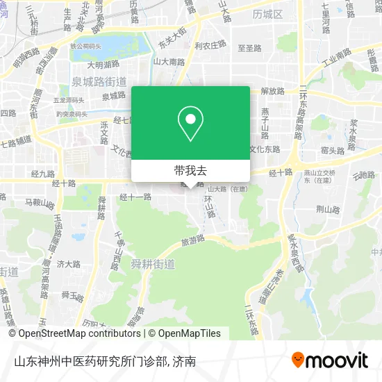 山东神州中医药研究所门诊部地图