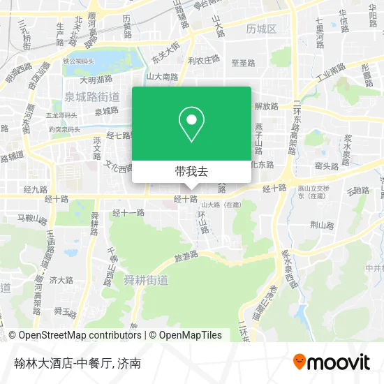 翰林大酒店-中餐厅地图