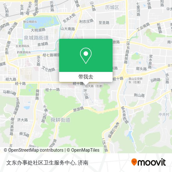 文东办事处社区卫生服务中心地图