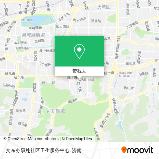 文东办事处社区卫生服务中心地图