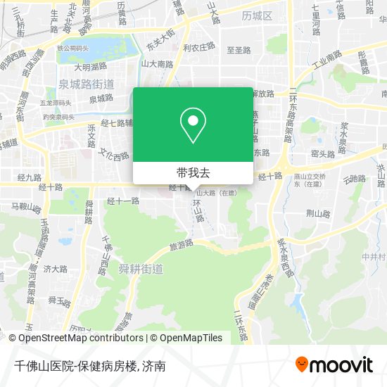 千佛山医院-保健病房楼地图