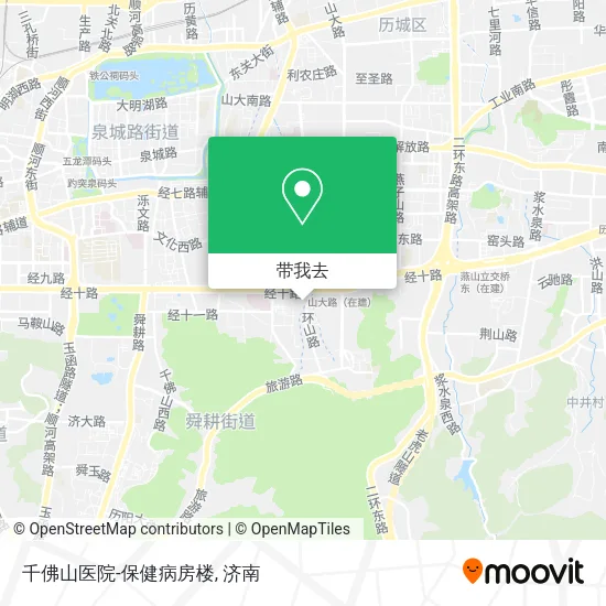 千佛山医院-保健病房楼地图