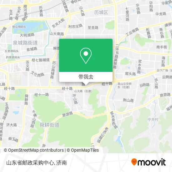 山东省邮政采购中心地图