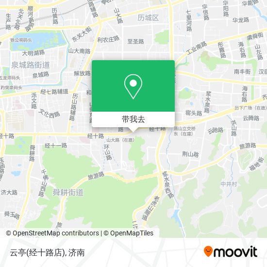 云亭(经十路店)地图