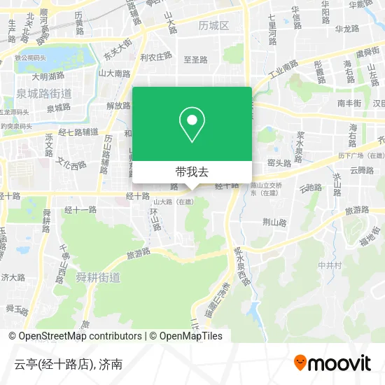 云亭(经十路店)地图