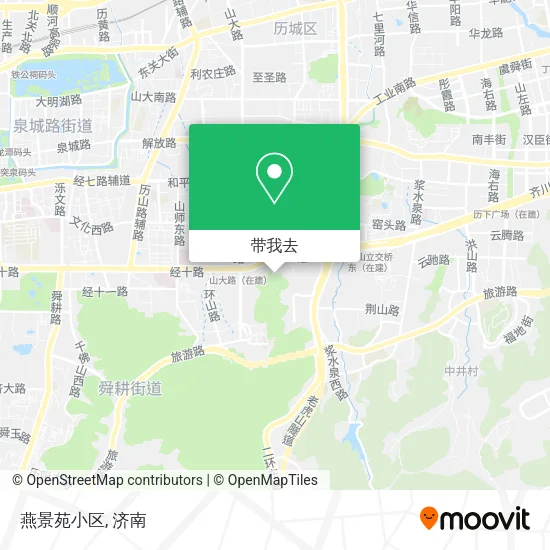 燕景苑小区地图