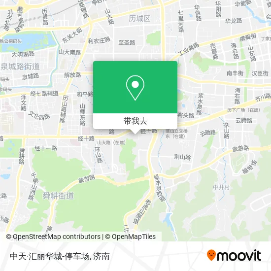 中天·汇丽华城-停车场地图
