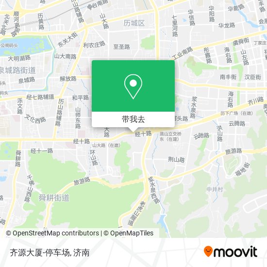 齐源大厦-停车场地图