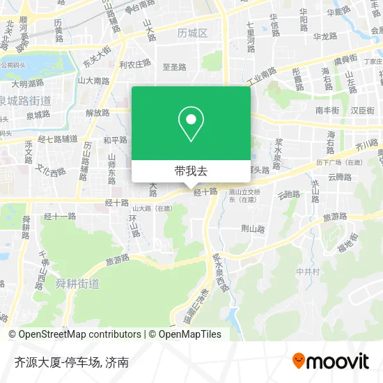 齐源大厦-停车场地图