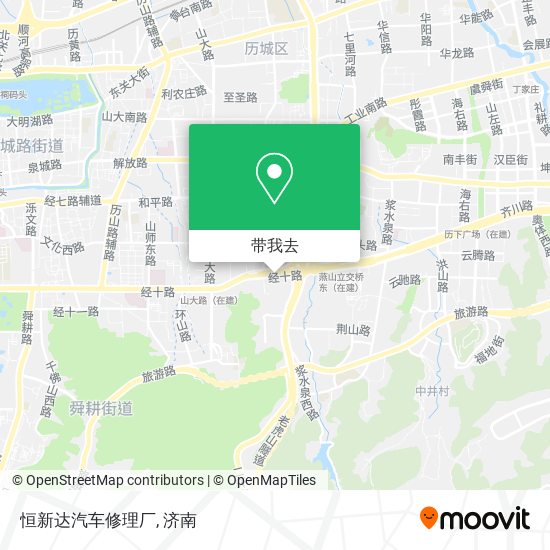 恒新达汽车修理厂地图