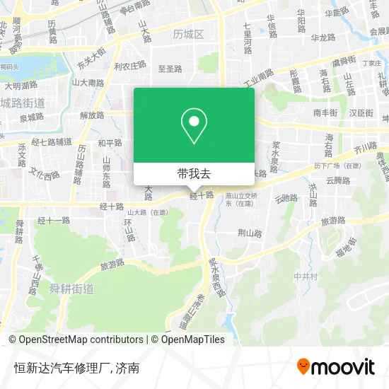 恒新达汽车修理厂地图