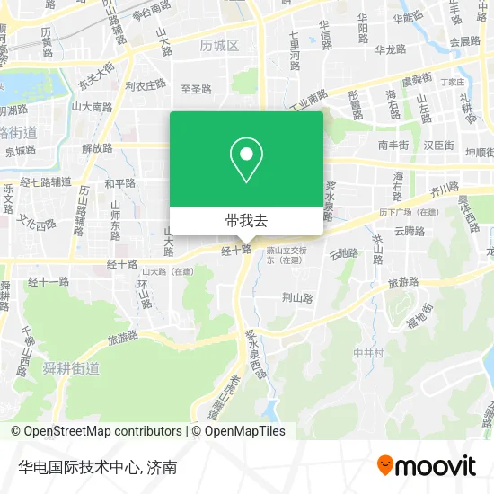 华电国际技术中心地图