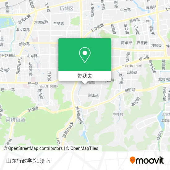 山东行政学院地图