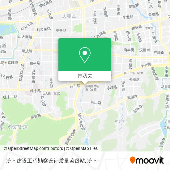 济南建设工程勘察设计质量监督站地图