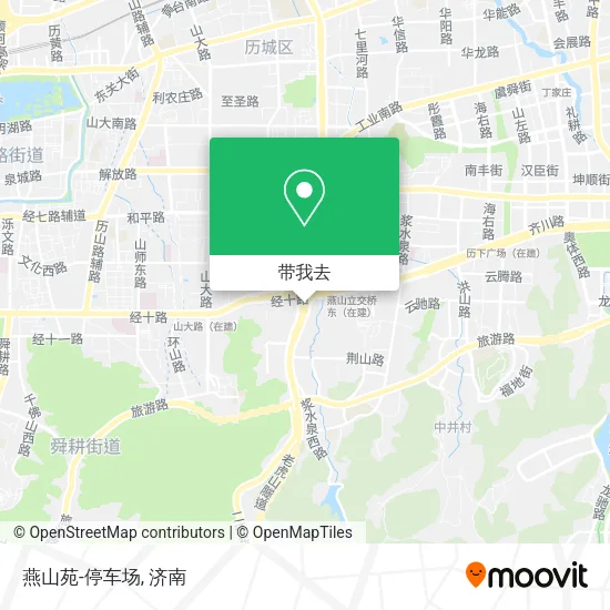 燕山苑-停车场地图