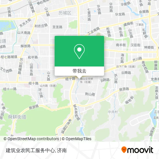 建筑业农民工服务中心地图