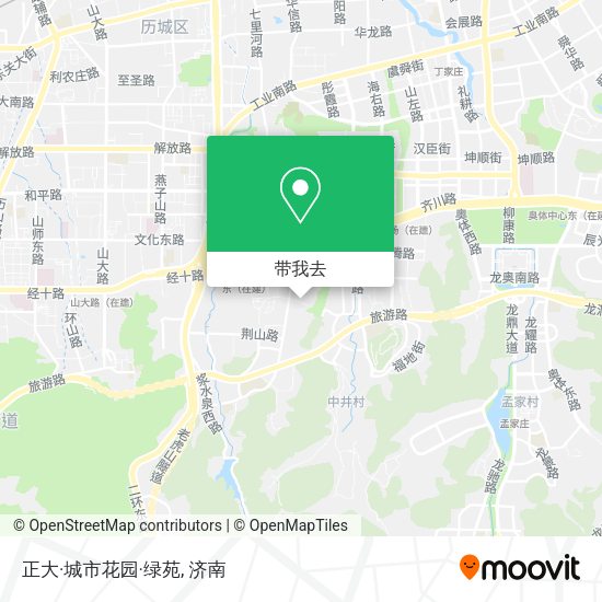 正大·城市花园·绿苑地图
