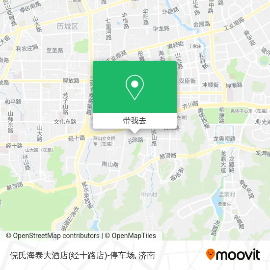 倪氏海泰大酒店(经十路店)-停车场地图