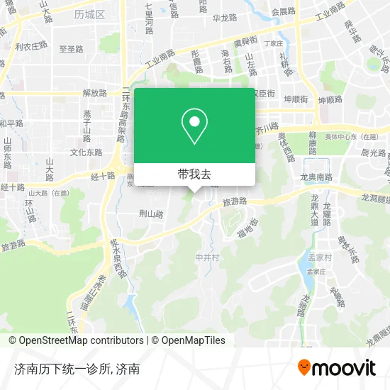 济南历下统一诊所地图