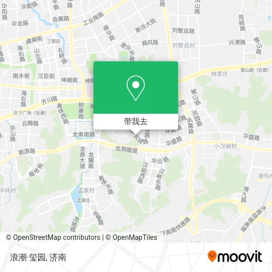 浪潮·玺园地图