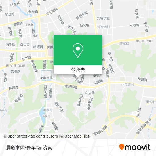 晨曦家园-停车场地图
