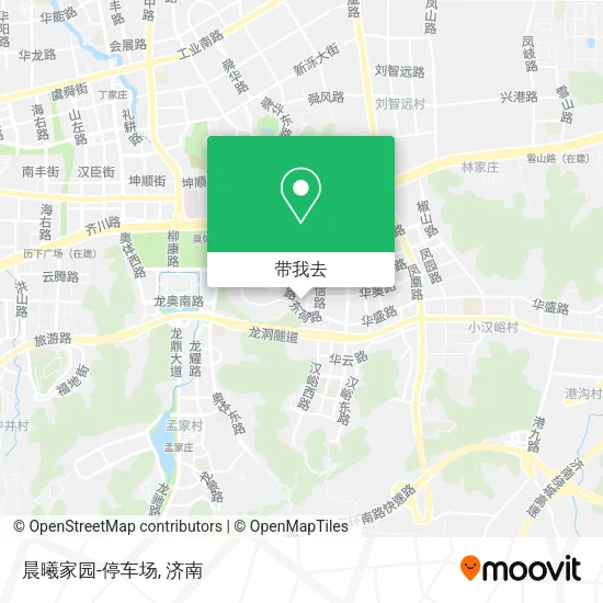 晨曦家园-停车场地图