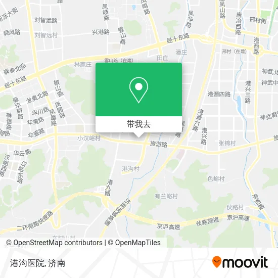 港沟医院地图