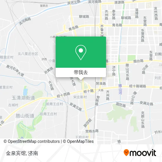 金泉宾馆地图