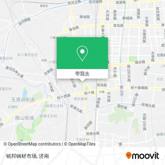 铭邦钢材市场地图