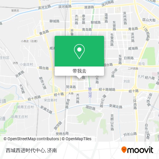 西城西进时代中心地图