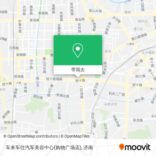 车来车往汽车美容中心(购物广场店)地图